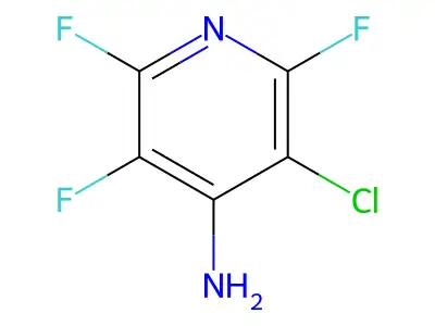 4-Amino-3-chloro-2,5,6-trifluoro-pyridine structure
