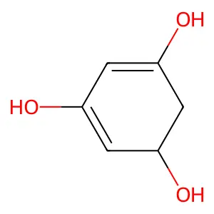 1,3-Cyclohexadiene-1,3,5-triol structure