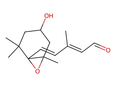 Xanthoxin structure