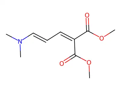 1,3-Dimethyl 2-[3-(dimethylamino)prop-2-EN-1-ylidene]propanedioate structure