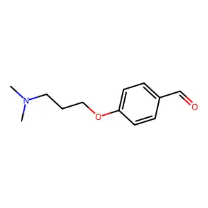 4-[3-(Dimethylamino)propoxy]benzaldehyde structure