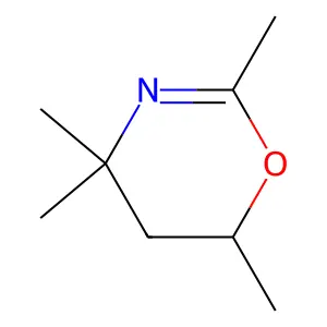 4H-1,3-Oxazine, 5,6-dihydro-2,4,4,6-tetramethyl- structure