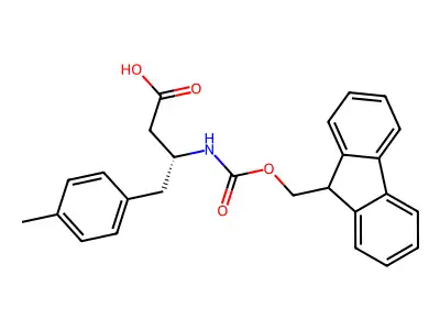 Fmoc-(S)-3-Amino-4-(4-methyl-phenyl)-butyric acid structure