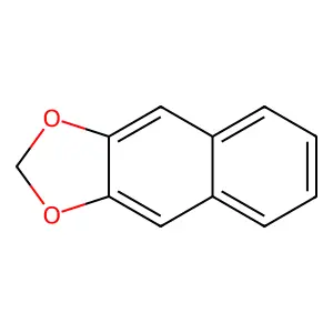 2,3-Methylenedioxynaphthalene structure