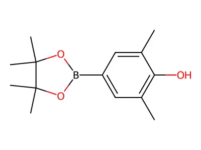 2,6-Dimethyl-4-(4,4,5,5-tetramethyl-1,3,2-dioxaborolan-2-yl)phenol structure