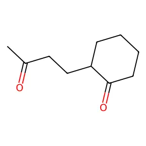 2-(3-Oxobutyl)cyclohexanone structure