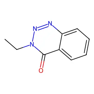 3-Ethyl-benzotriazin-4-one structure
