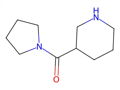 (Piperidin-3-yl)(pyrrolidin-1-yl)methanone structure