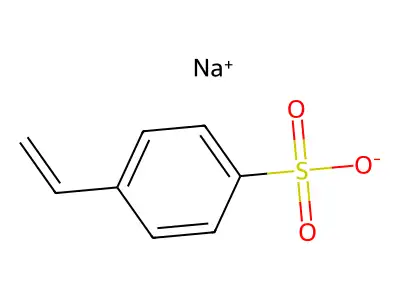 4-Ethenylbenzenesulfonate structure