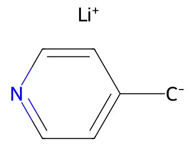 (4-Pyridylmethyl)lithium structure