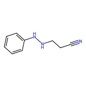 3-(2-Phenylhydrazino)propiononitrile structure