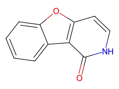 Benzofuro(3,2-c)pyridin-1(2H)-one structure