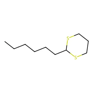 2-Hexyl-1,3-dithiane structure