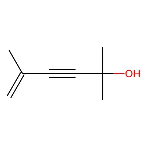 2,5-Dimethylhex-5-en-3-yn-2-ol structure
