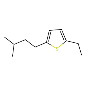 2-Ethyl-5-isopentylthiophene structure