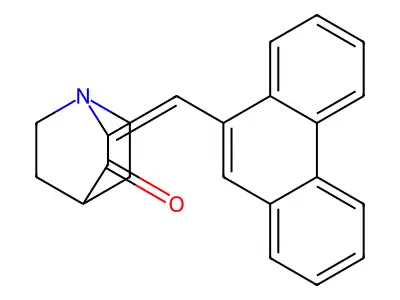 4,4'-[Sulfonylbis(benzene-4,1-diylimino)]dinaphthalene-1,2-dione structure