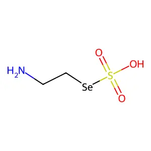 2-氨基乙硒醇硫酸氢酯 structure