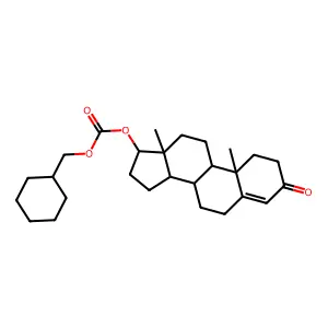 睾酮环己甲基碳酸酯 structure