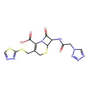 头孢替唑 structure