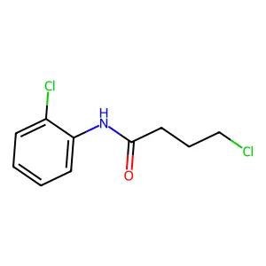 4-chloro-N-(2-chlorophenyl)butanamide structure