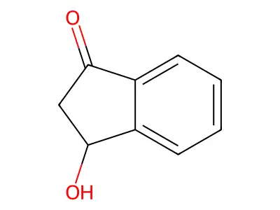 3-Hydroxy-1-indanone structure