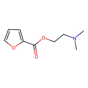 2-(Dimethylamino)ethyl furan-2-carboxylate structure