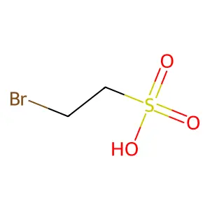 溴乙磺酸 structure
