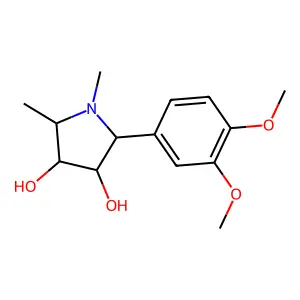 (-)-Codonopsine structure