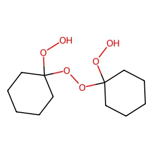 氢过氧化物，(二氧二环己基亚基)双- structure