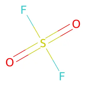 硫酰氟 structure