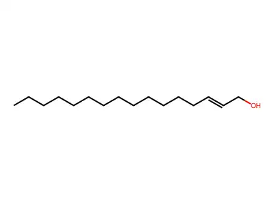 2-Hexadecen-1-ol structure