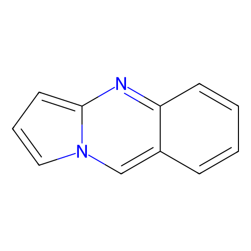 Pyrrolo(2,1-b)quinazoline structure