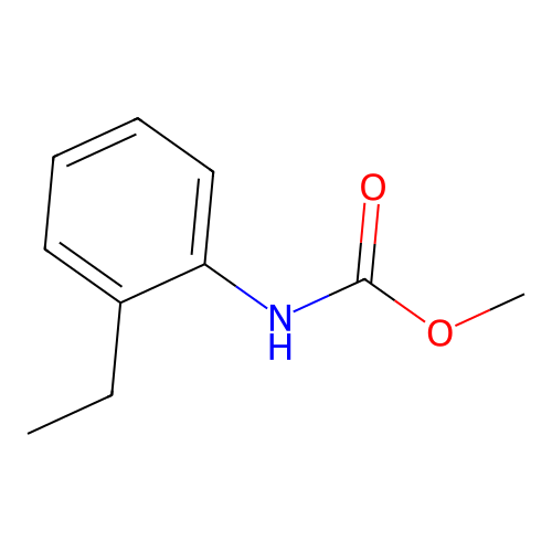 Methyl N-(2-ethylphenyl)carbamate structure