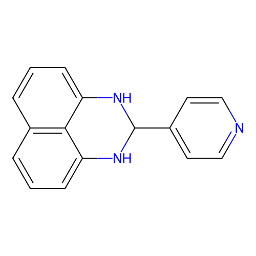 2-Pyridin-4-yl-2,3-dihydro-1H-perimidine structure