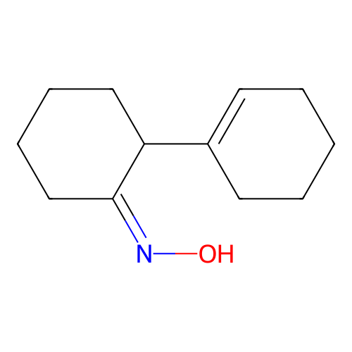 (Z)-[1,1'-bi(cyclohexan)]-1'-en-2-one oxime structure