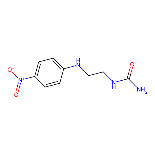 4-Nitrophenyl aminoethylurea structure