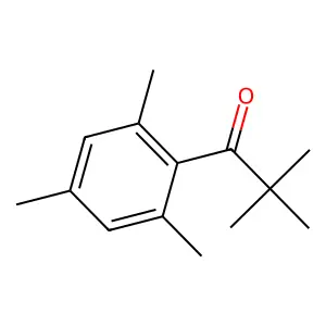 2,2-Dimethyl-1-(2,4,6-trimethylphenyl)propan-1-one structure