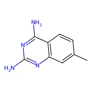 2,4-Quinazolinediamine, 7-methyl- structure