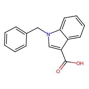 1-benzyl-1H-indole-3-carboxylic acid structure
