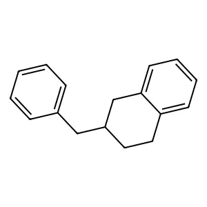 2-Benzyl-1,2,3,4-tetrahydronaphthalene structure