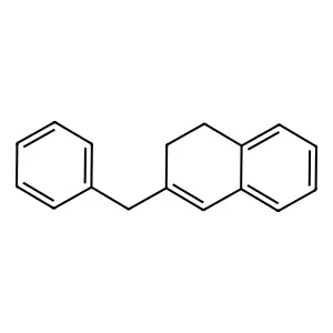 3-Benzyl-1,2-dihydronaphthalene structure