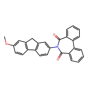 6-(7-Methoxy-9h-fluoren-2-yl)-5h-dibenzo[c,e]azepine-5,7(6h)-dione structure
