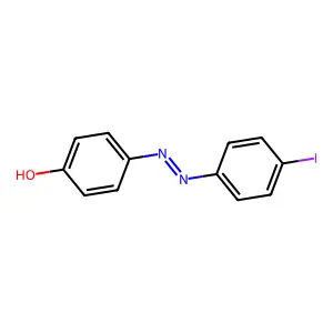 4-[(4-Iodophenyl)hydrazinylidene]cyclohexa-2,5-dien-1-one structure