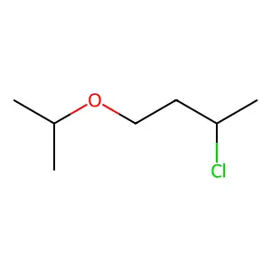 Butane, 3-chloro-1-(1-methylethoxy)- structure