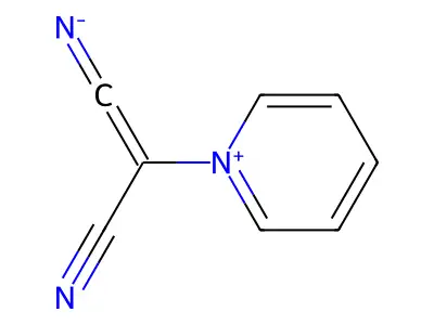 Pyridinium dicyanomethylide structure