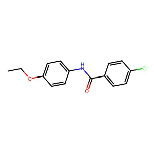 4-Chloro-4'-ethoxybenzanilide structure