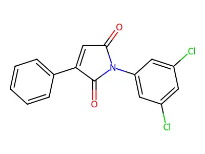 1H-Pyrrole-2,5-dione, 1-(3,5-dichlorophenyl)-3-phenyl- structure