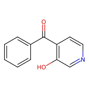(3-Hydroxypyridin-4-yl)(phenyl)methanone structure