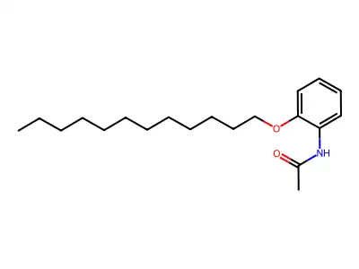 2'-(Dodecyloxy)acetanilide structure