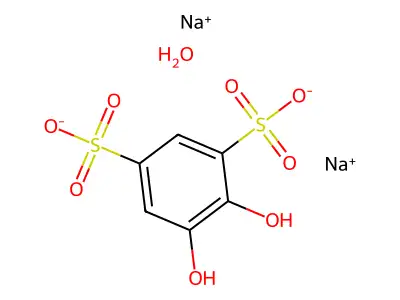 Tiron monohydrate structure